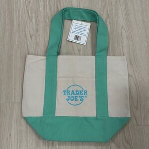 Trader Joes Mini Pastel Canvas Tote Bag
2025 BLUE Limited Edition